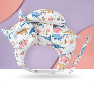 Coussin Allaitement Et Soutien Lombaire Dinosaure bleu marine