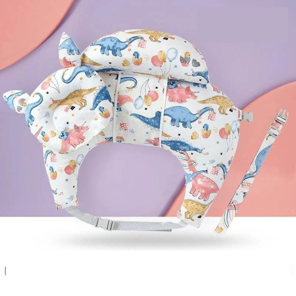Coussin Allaitement Et Soutien Lombaire Dinosaure bleu marine