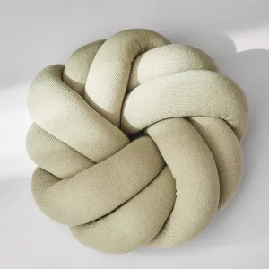 Coussin En Nœud Coton Vert Clair
