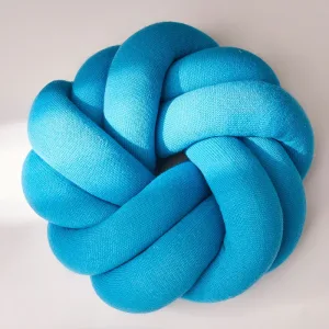 Coussin En Nœud Coton Bleu