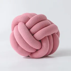Coussin En Nœud Rose Pur