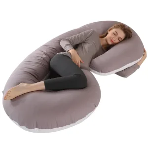 Grand Coussin De Grossesse C Multifonctions Marron