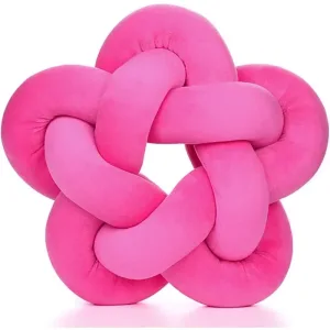 Coussin En Nœud Étoile Rose