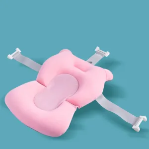 Coussin Bain Bébé Antidérapant Rose