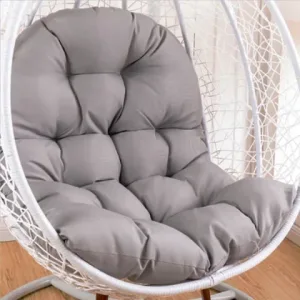 Coussin Chaise Hamac Extérieur Gris Clair