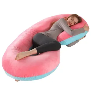 Grand Coussin De Grossesse C Multifonctions Rose Turquois