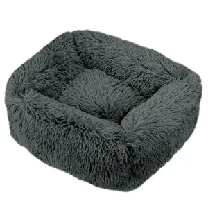 Coussin Douillet Pour Chiens Et Chats Gris Foncé