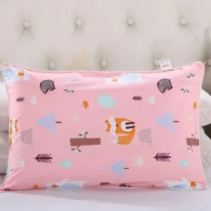 Coussin Bébé Lit Rose Arbres