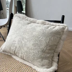 Coussin Décoratif Jacquard Français