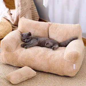 Coussin Lit Pour Chats Et Chiens Beige