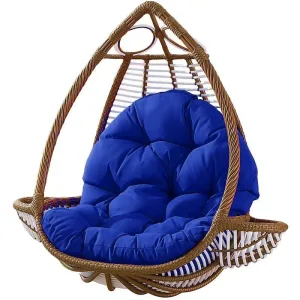 Coussin Chaise Hamac Extérieur Bleu Foncé