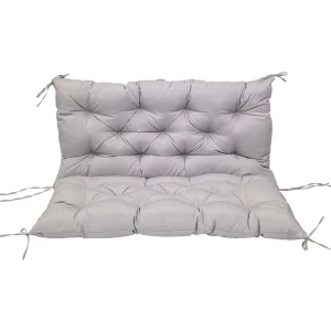 Coussin Imperméable Banc Jardin Gris Clair