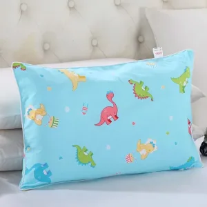 Coussin Bébé Lit Bleu Dinosaures
