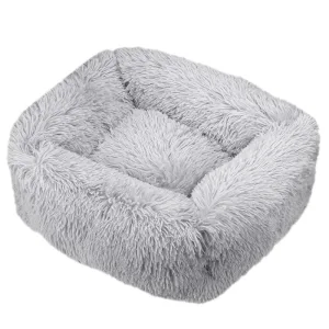 Coussin Douillet Pour Chiens Et Chats Gris Clair