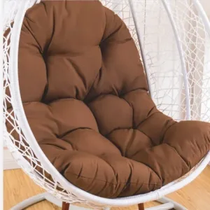 Coussin Chaise Hamac Extérieur Marron Foncé