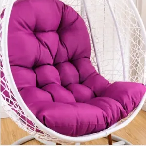 Coussin Chaise Hamac Extérieur Violet Foncé
