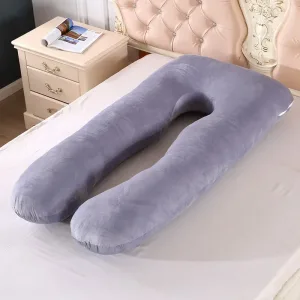 Coussin De Grossesse 120x70cm Gris