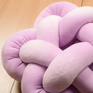 Coussin En Nœud Étoile Violet