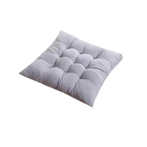 Coussin Carré Antidérapant Gris
