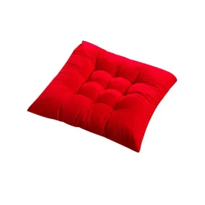 Coussin Carré Antidérapant Rouge