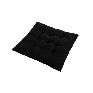 Coussin Carré Antidérapant Noir