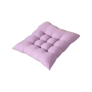 Coussin Carré Antidérapant Violet Clair