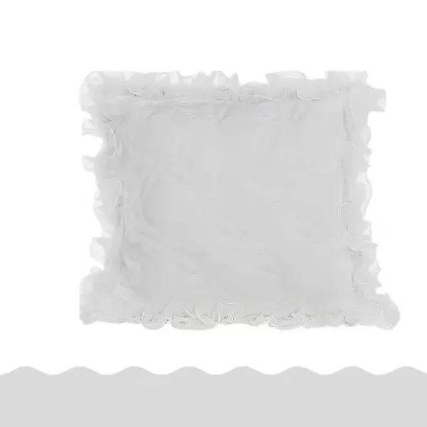 Coussin En Dentelle Blanche Style Princesse Carré