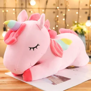 Coussin Peluche Géante Licorne Kawaii 25-100 Cm