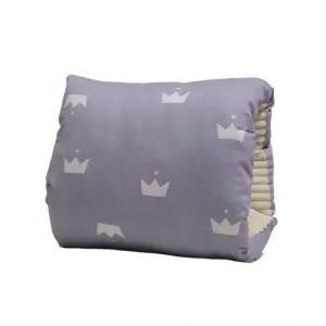 Coussin De Bras D'allaitement Confortable Pour Bébé Gris Foncé Couronne